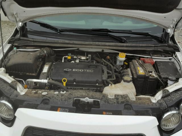 1G1JA5SH9E4102231 - 2014 CHEVROLET SONIC LS WHITE photo 7
