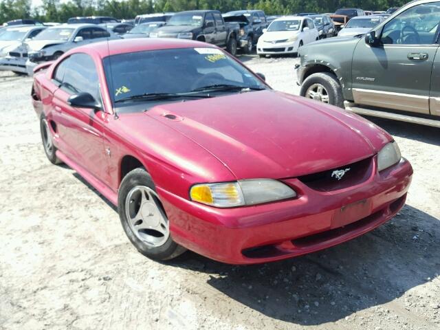 1FAFP4048WF264918 - 1998 FORD MUSTANG RED photo 1