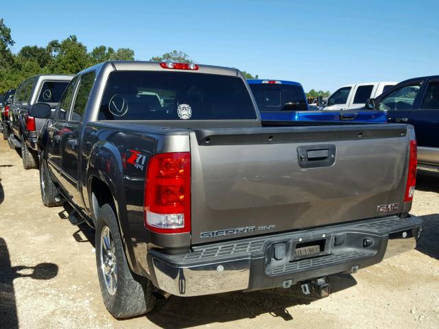 3GTP2VE73CG280797 - 2012 GMC SIERRA BROWN photo 3