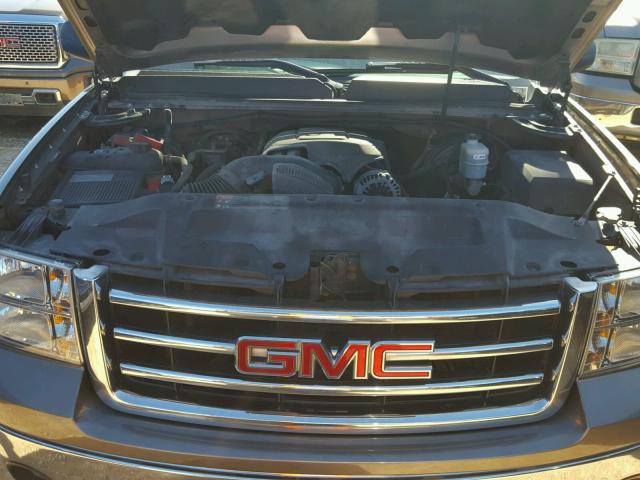 3GTP2VE73CG280797 - 2012 GMC SIERRA BROWN photo 7