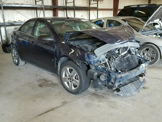 1G2ZF57B384160800 - 2008 PONTIAC G6 VALUE L BLUE photo 1