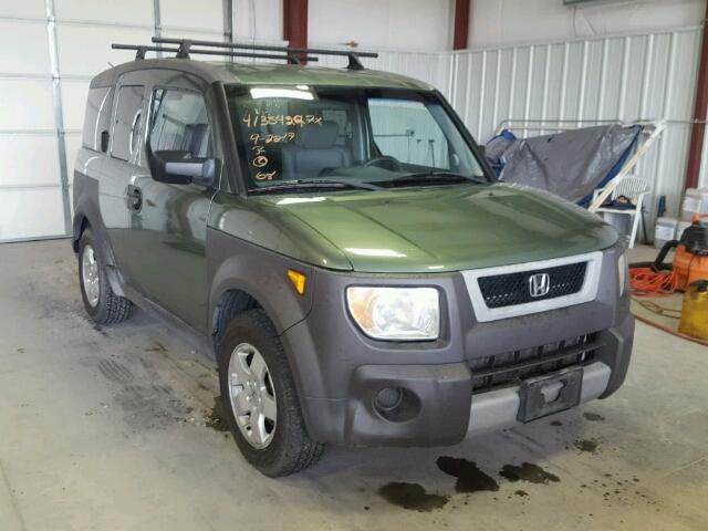 5J6YH285X3L033706 - 2003 HONDA ELEMENT EX GREEN photo 1