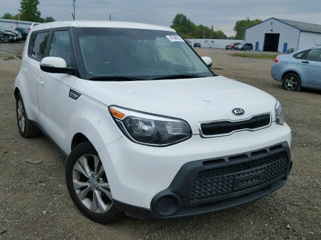 KNDJP3A59E7095345 - 2014 KIA SOUL + WHITE photo 1