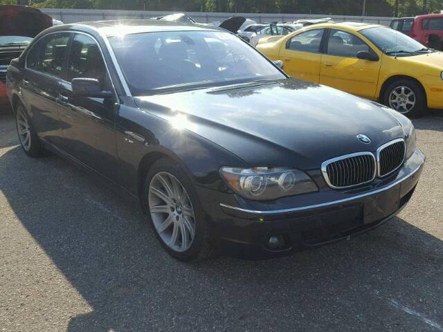 WBAHN83546DT59151 - 2006 BMW 750 BLACK photo 1