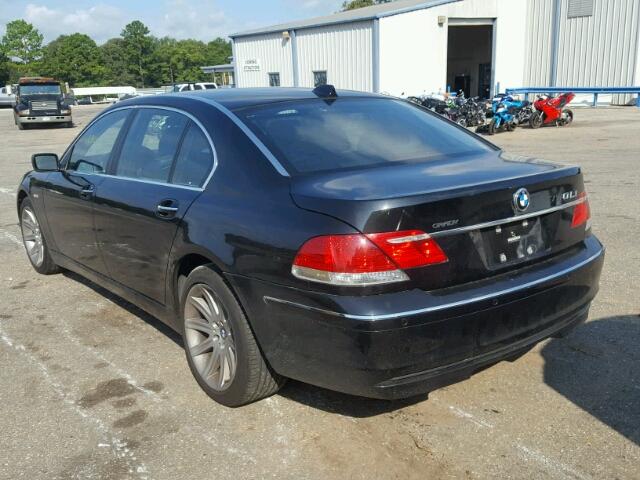 WBAHN83546DT59151 - 2006 BMW 750 BLACK photo 3