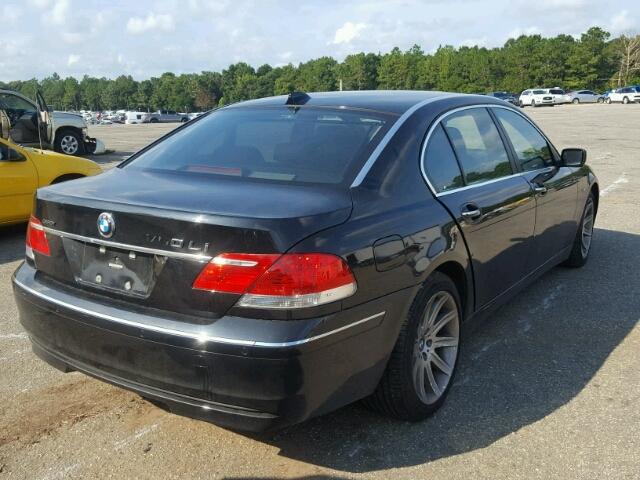 WBAHN83546DT59151 - 2006 BMW 750 BLACK photo 4