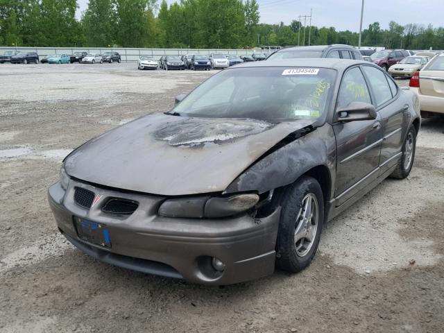 1G2WP52K13F112877 - 2003 PONTIAC GRAND PRIX GRAY photo 2
