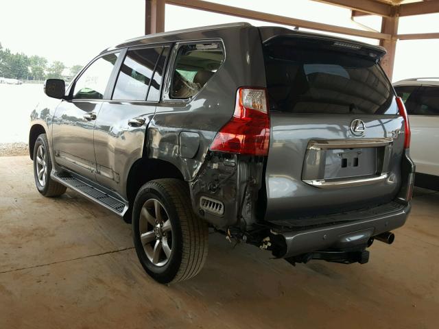 JTJJM7FXXC5040984 - 2012 LEXUS GX PREMIUM GRAY photo 3