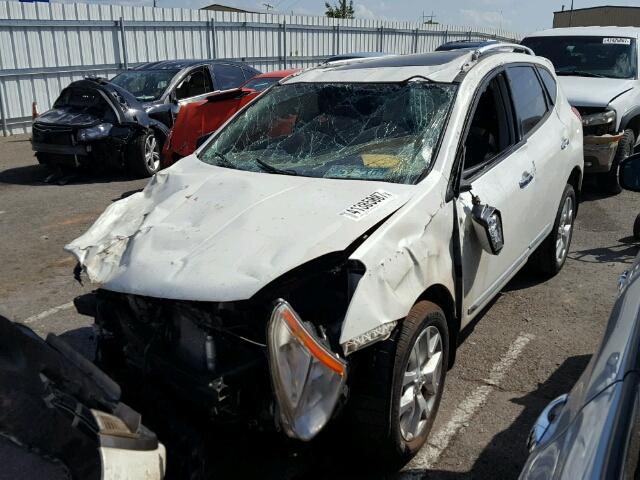 JN8AS5MT8CW262189 - 2012 NISSAN ROGUE WHITE photo 2