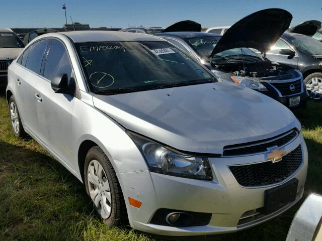 1G1PC5SH1C7337464 - 2012 CHEVROLET CRUZE SILVER photo 1