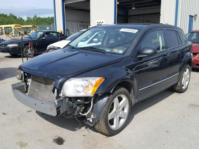 1B3HB78K28D671543 - 2008 DODGE CALIBER R/ BLACK photo 2