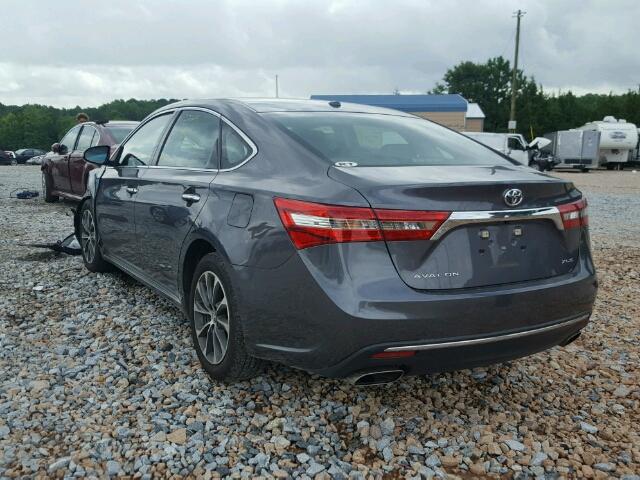 4T1BK1EB6GU225475 - 2016 TOYOTA AVALON XLE GRAY photo 3