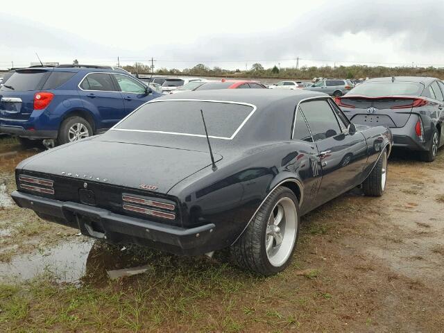 223377U127945 - 1967 PONTIAC FIREBIRD BLACK photo 4