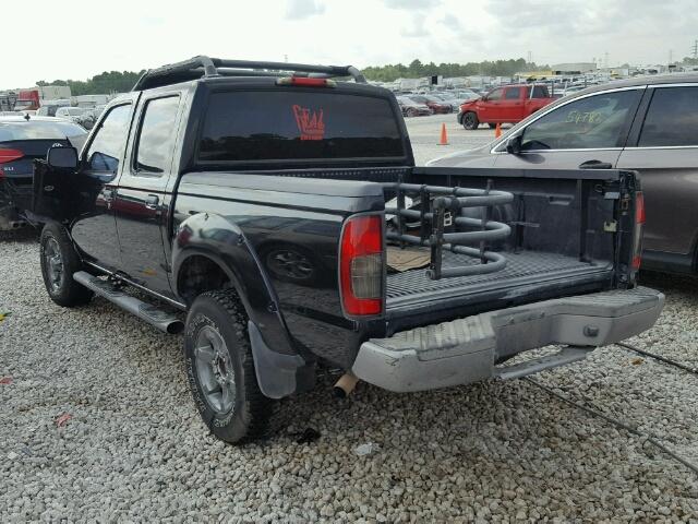 1N6ED27T33C462106 - 2003 NISSAN FRONTIER C CHARCOAL photo 3