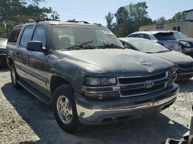 3GNEC16Z62G182060 - 2002 CHEVROLET SUBURBAN CHARCOAL photo 1