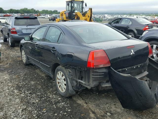 4A3AB56F26E015230 - 2006 MITSUBISHI GALANT ES CHARCOAL photo 3