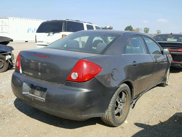 1G2ZG58B674122794 - 2007 PONTIAC G6 BASE GRAY photo 4