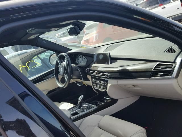 5UXKR0C57F0P04371 - 2015 BMW X5 XDRIVE3 BLUE photo 5