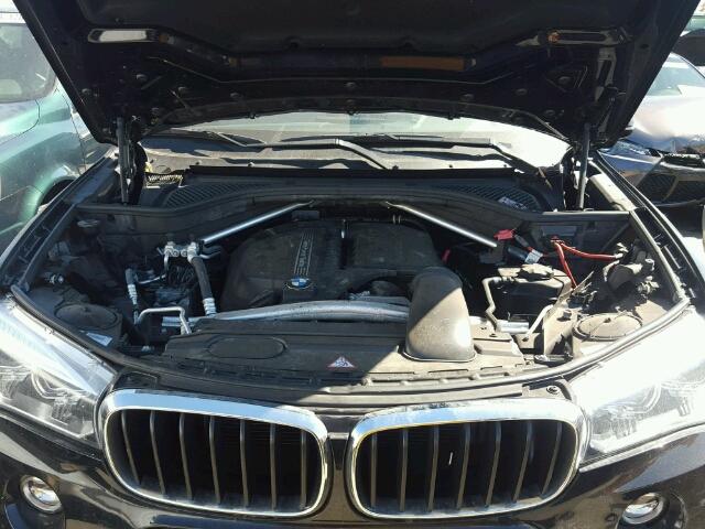 5UXKR0C57F0P04371 - 2015 BMW X5 XDRIVE3 BLUE photo 7