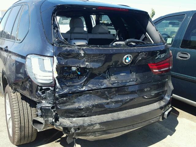5UXKR0C57F0P04371 - 2015 BMW X5 XDRIVE3 BLUE photo 9