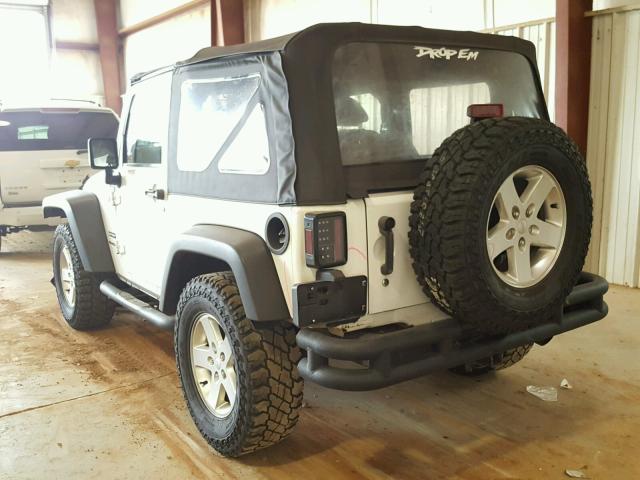 1C4GJWAG5FL503637 - 2015 JEEP WRANGLER S თეთრი ფოტო 3