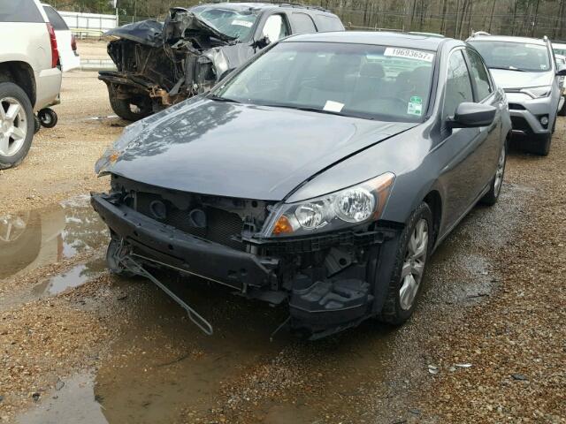 1HGCP36848A080613 - 2008 HONDA ACCORD EXL GRAY photo 2