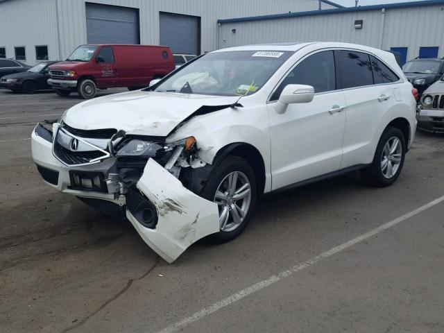 5J8TB4H34FL028387 - 2015 ACURA RDX BASE WHITE photo 2