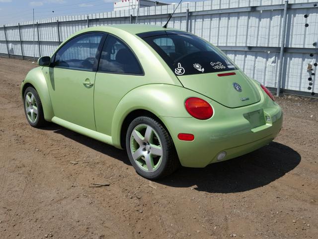 3VWCD21C43M404553 - 2003 VOLKSWAGEN NEW BEETLE GREEN photo 3