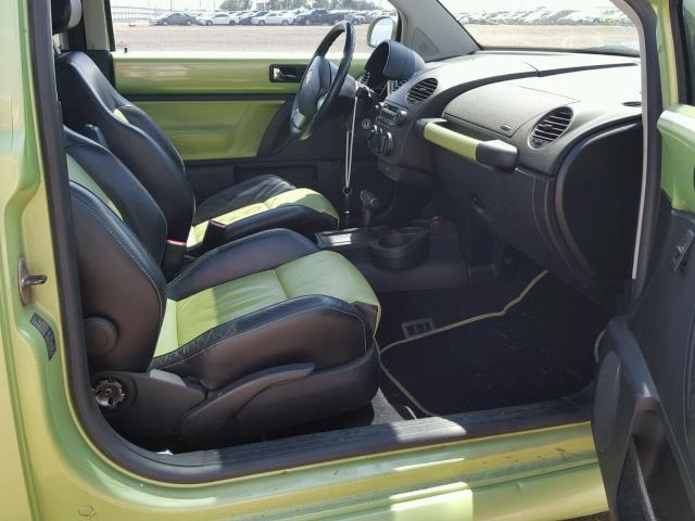 3VWCD21C43M404553 - 2003 VOLKSWAGEN NEW BEETLE 绿色 照片 5