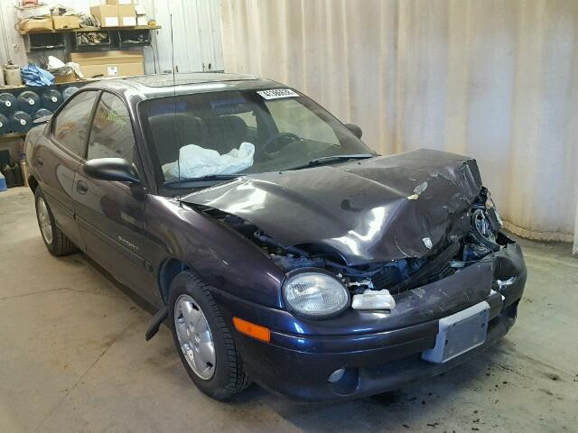 1B3ES47Y4WD673962 - 1998 DODGE NEON HIGHL PURPLE photo 1