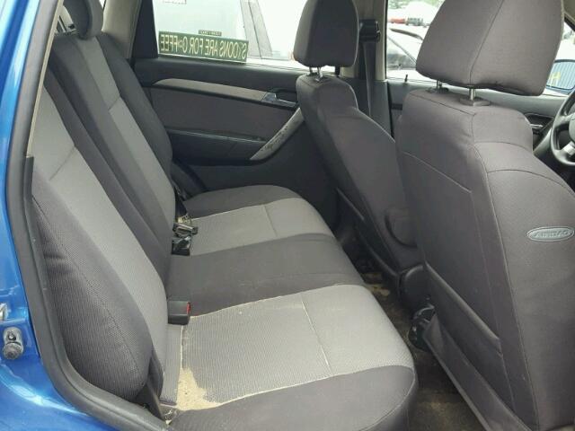 KL1TD66EX9B610634 - 2009 CHEVROLET AVEO LS BLUE photo 6