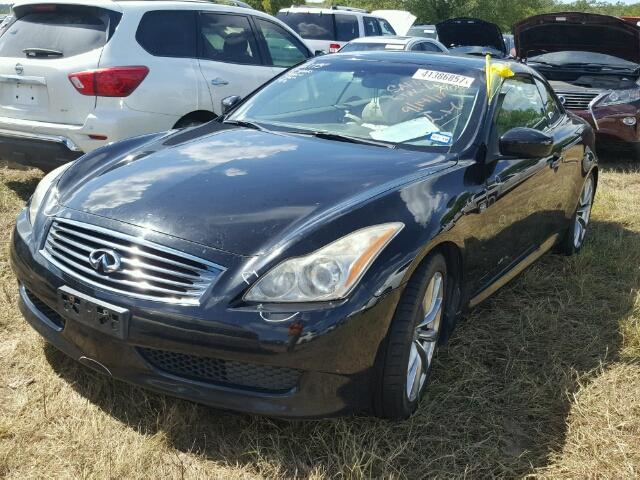 JNKCV66E49M724735 - 2009 INFINITI G37 BLACK photo 2