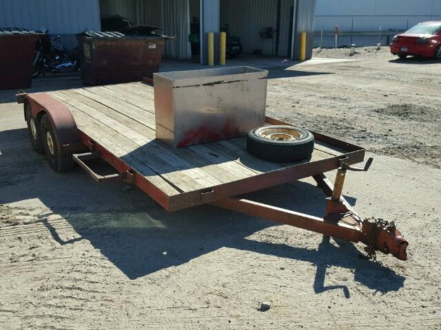 DCT1288129 - 1988 TRAIL KING TRAILER RED photo 1