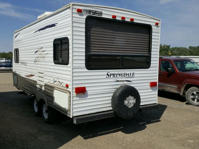 4YDT179228G103606 - 2008 ARO SPRINGDALE WHITE photo 3