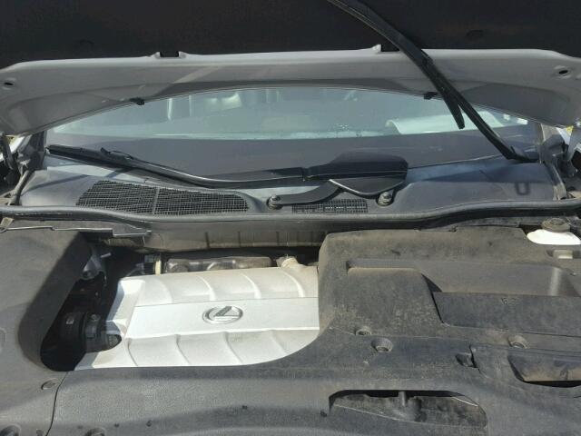 2T2BK1BA2CC135839 - 2012 LEXUS RX SILVER photo 7