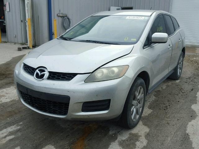 JM3ER293480176430 - 2008 MAZDA CX-7 SILVER photo 2