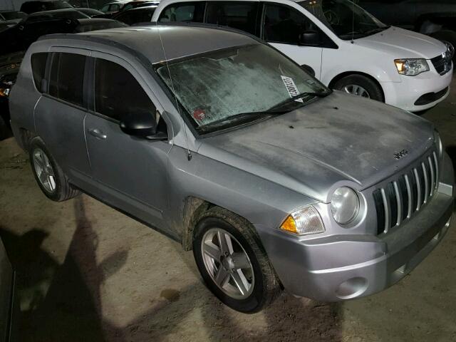 1J4NT4FB7AD604825 - 2010 JEEP COMPASS SILVER photo 1