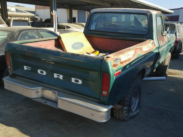 F14HRCE3587 - 1978 FORD F-150 GREEN photo 4