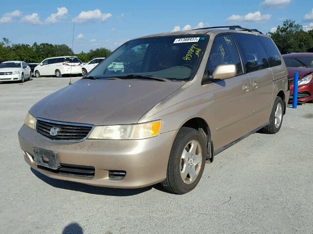 2HKRL1865XH524643 - 1999 HONDA ODYSSEY GOLD photo 2