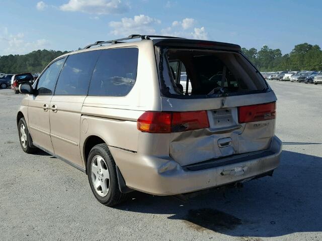 2HKRL1865XH524643 - 1999 HONDA ODYSSEY GOLD photo 3