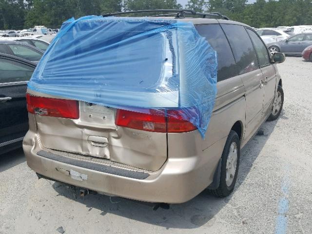 2HKRL1865XH524643 - 1999 HONDA ODYSSEY GOLD photo 4