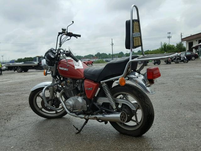0705374 - 1980 SUZUKI MOTORCYCLE RED photo 3