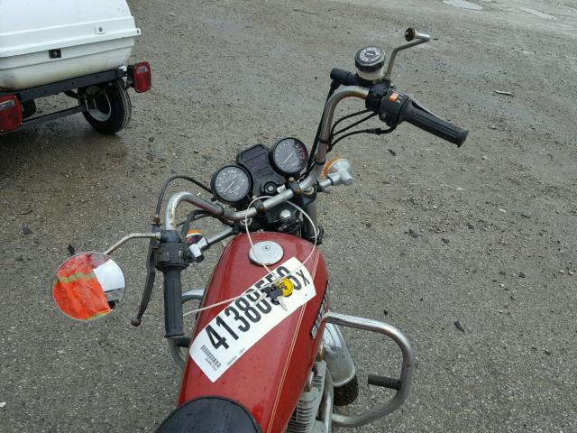 0705374 - 1980 SUZUKI MOTORCYCLE RED photo 5