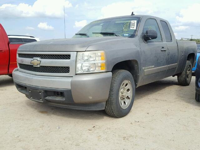 1GCEC19C58Z330594 - 2008 CHEVROLET SILVERADO CHARCOAL photo 2