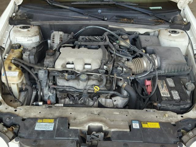 1G1ND52J016101818 - 2001 CHEVROLET MALIBU WHITE photo 7