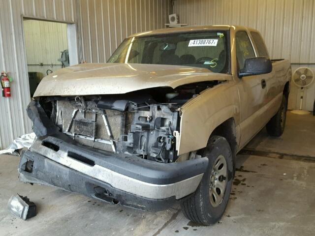 1GCEK19B66Z226381 - 2006 CHEVROLET SILVERADO TAN photo 2