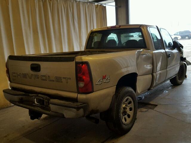 1GCEK19B66Z226381 - 2006 CHEVROLET SILVERADO TAN photo 4