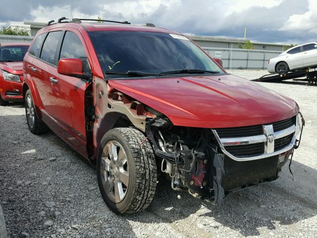 3D4PH6FV0AT123849 - 2010 DODGE JOURNEY R/ RED photo 1