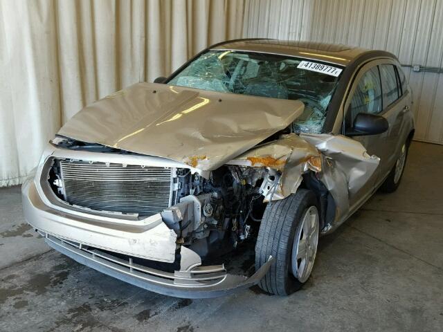 1B3HB48A19D149560 - 2009 DODGE CALIBER GOLD photo 2