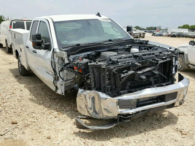 1GB2CUEG8HZ371383 - 2017 CHEVROLET SILVERADO WHITE photo 1